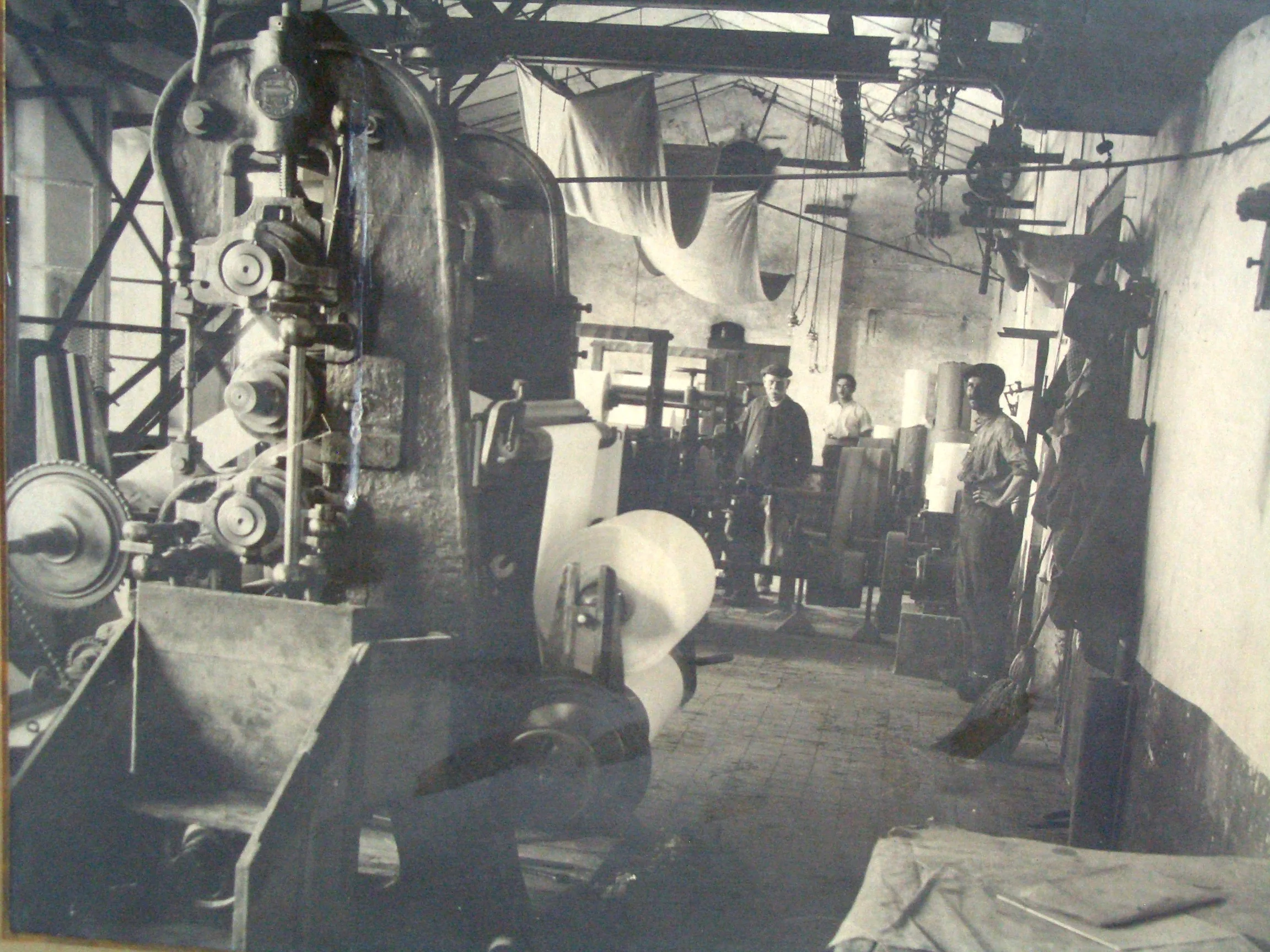 Couchage et filigranage 1922